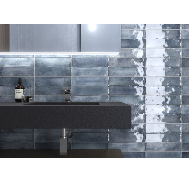 Керамическая плитка CAMBRE BLUE 30X7,5X8,2 Поверхность: Глянец (NCR04049)