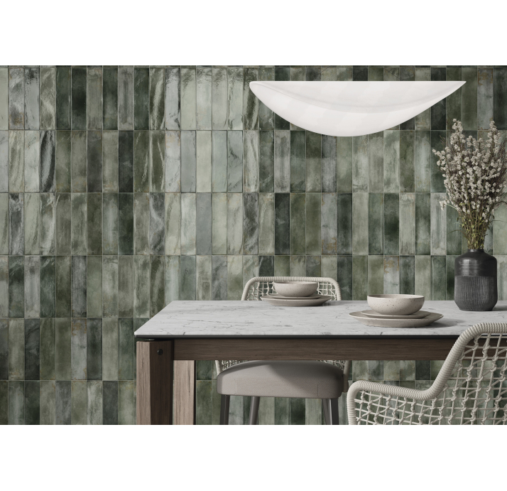 Керамическая плитка CAMBRE GREEN 30X7,5X8,2 Поверхность: Глянец (NCR04048)