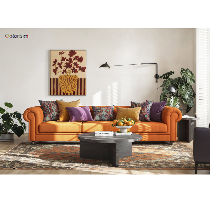 Диван CHESTER B102-320-102B/ VELORA//встроенные/