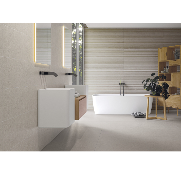 Керамическая плитка BORNEO WHITE 30X75X8 Поверхность: Матовая (NCR04485)