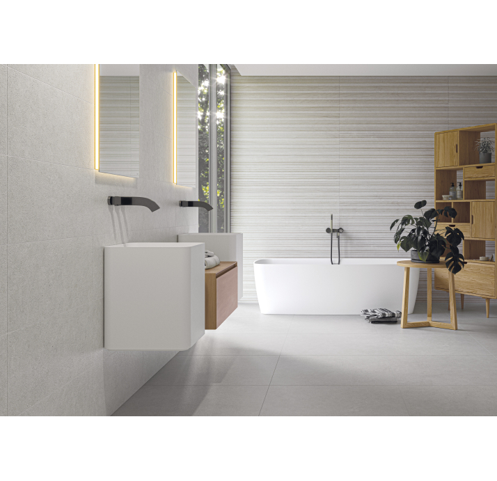 Керамическая плитка BORNEO WHITE 30X75X8 Поверхность: Матовая (NCR04485)