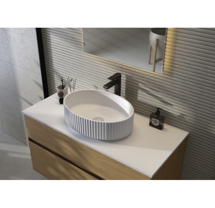 Керамическая плитка BORNEO WHITE 30X75X8 Поверхность: Матовая (NCR04485)