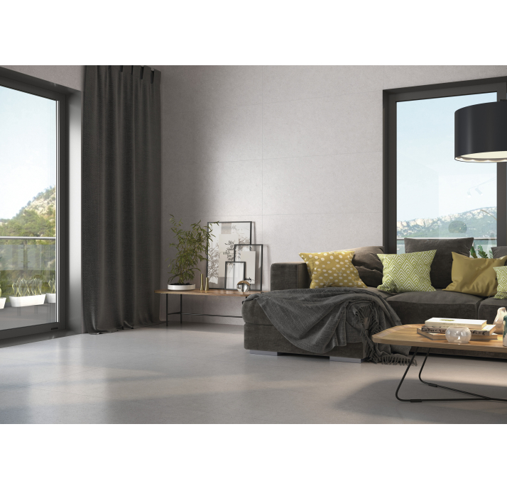 Керамическая плитка GRANITE GREY 120X120X9 Поверхность: Матовая (NCR05348)