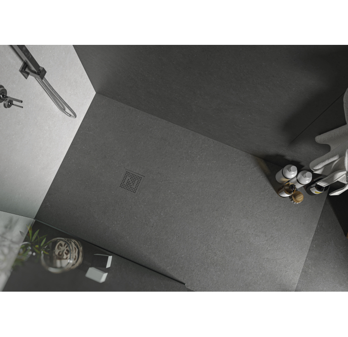 Керамическая плитка ACRON Антрацитовая 90X90X20 Поверхность: Матовая (NCR04116)