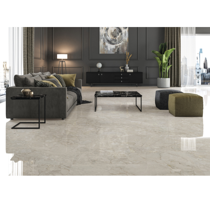 Керамическая плитка KUARTZ BEIGE 60X120X10,5 Поверхность: Полированная (NCR05684)