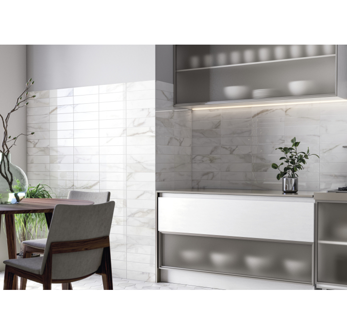 Керамическая плитка DIAMOND GOLD 25X75X8,7 Поверхность: Полированная (NCR04896)