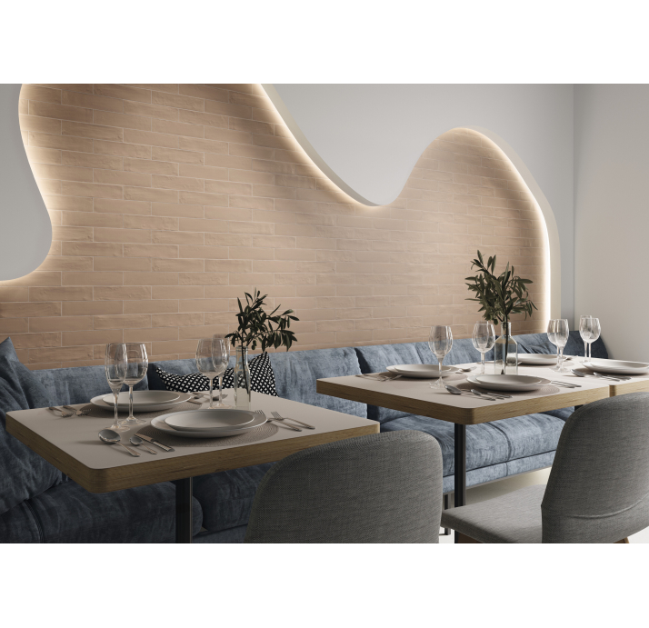 Керамическая плитка HARLEM TERRA 6X25X8,7 Поверхность: Матовая (NCR05404)