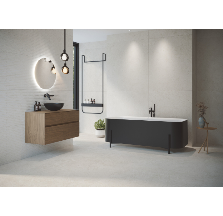 Керамическая плитка FREELAND WHITE 60X120X9 Поверхность: Матовая (NCR05157)