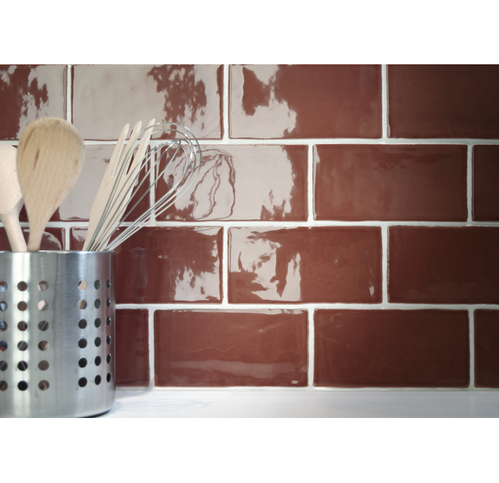 Керамическая плитка ATLAS GARNET 7,5X15X8,5 Поверхность: Полированная (NCR04350)