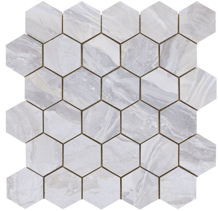Керамическая плитка LUXURY WHITE 26X27X9 Поверхность: Полированная (NCR05803)