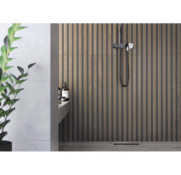 Керамическая плитка JAREL WALNUT 30X90X8,7 Поверхность: Матовая (NCR05487)