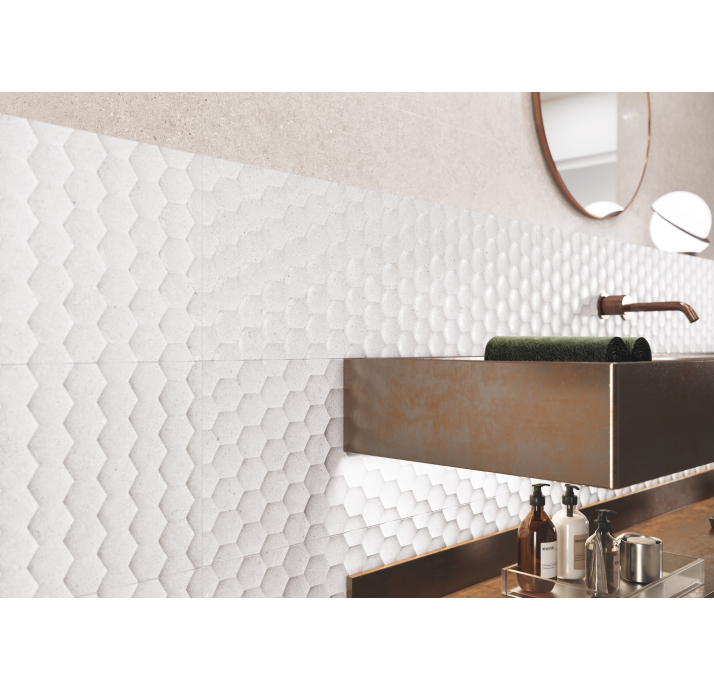 Керамическая плитка GRANITE WHITE 30X90X10,8 Поверхность: Матовая (NCR05311)