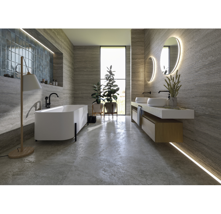 Керамическая плитка FIRENZE VEIN GREIGE 60X120X9 Поверхность: Лаппатированная (NCR05147)