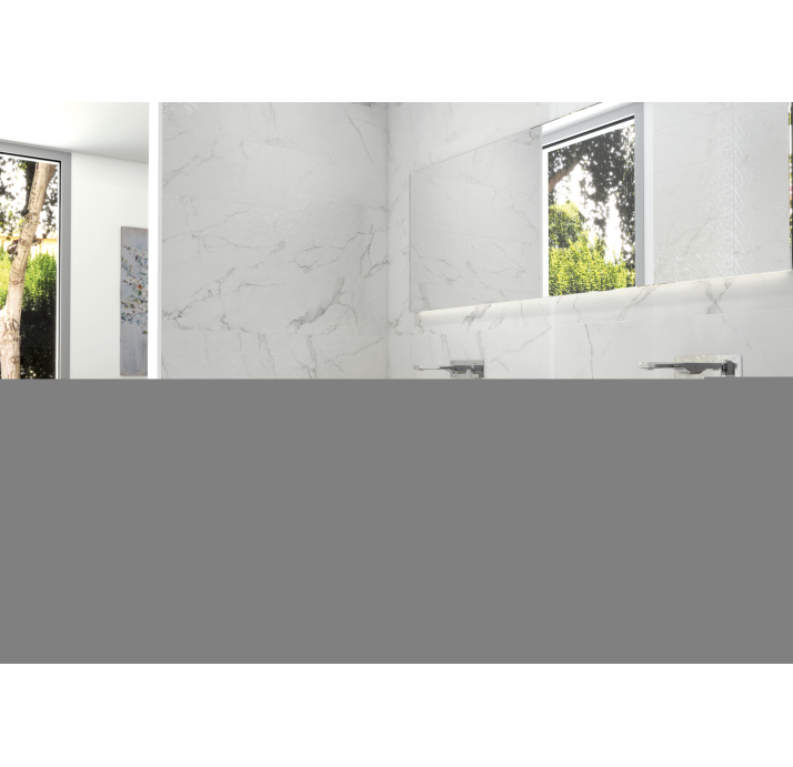 Керамическая плитка ANIMA WHITE 30X60X8 Поверхность: Матовая (NCR04289)