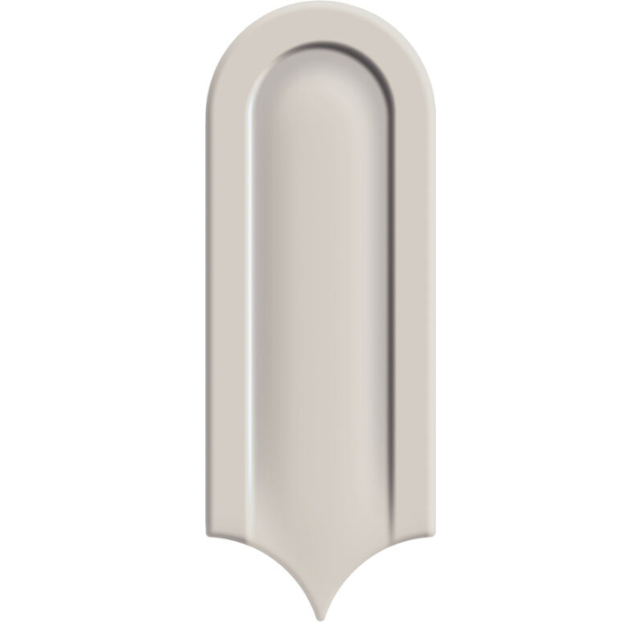 Керамическая плитка GALA IVORY 8X21,5X8 Поверхность: Полированная (NCR05170)