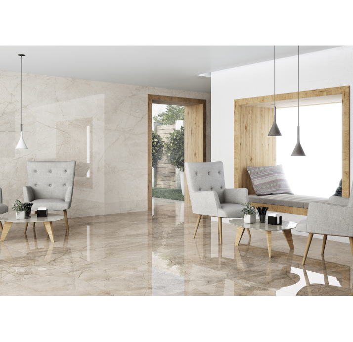 Керамическая плитка EGEO IVORY 120X280X6 Поверхность: Полированная (NCR05051)