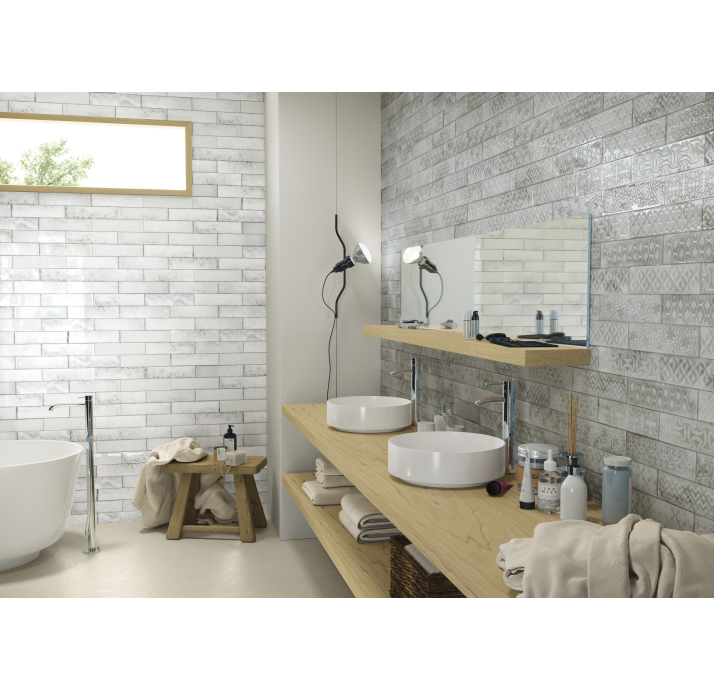 Керамическая плитка DROP PEARL 7,5X30X8,2 Поверхность: Полированная (NCR05008)