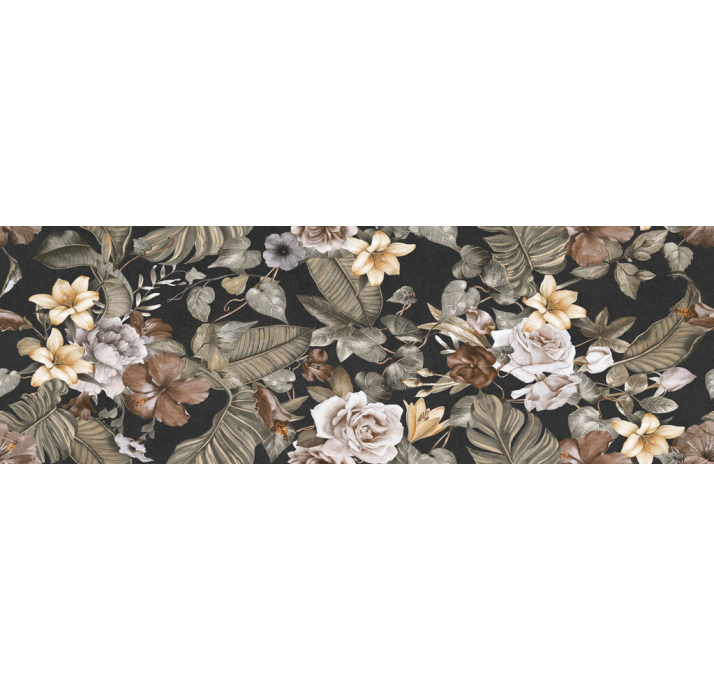 Керамическая плитка GRAVITY Антрацитовая 40X120X7 Поверхность: Матовая (NCR05379)