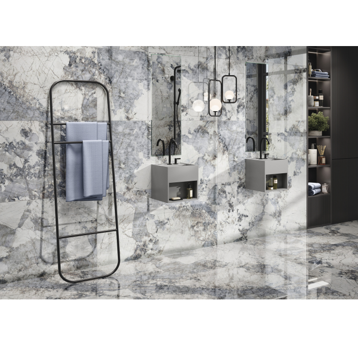 Керамическая плитка ESPLENDOR BLUE 60X120X10,5 Поверхность: Полированная (NCR05087)