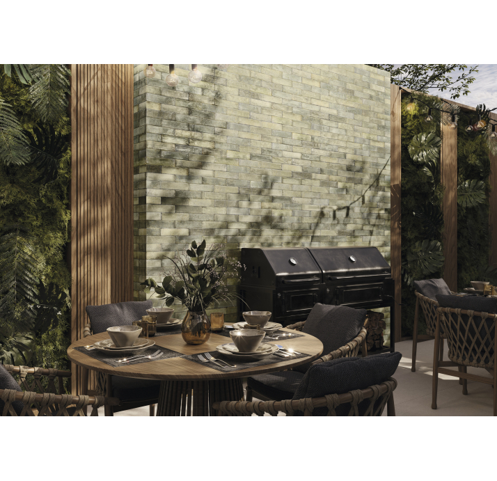 Керамическая плитка FEEL OLIVE 5X15X8 Поверхность: Полированная (NCR05129)