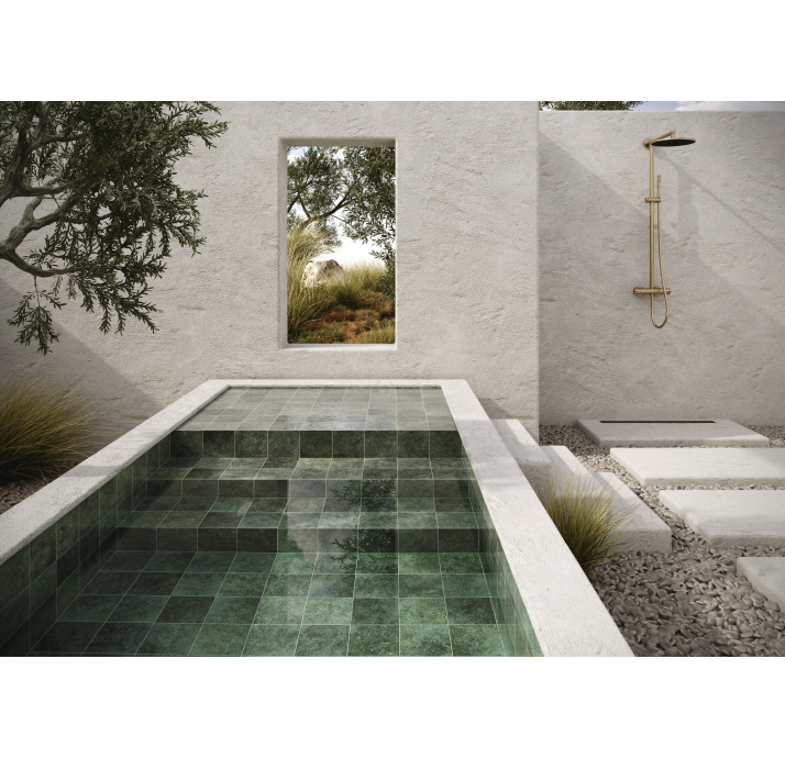 Керамогранит BALI AQUAMARINE 15X15X7,4 Поверхность: Полированная (NCR04377)