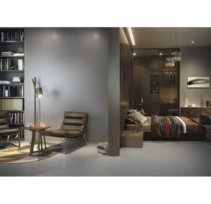 Керамическая плитка GRANITE Антрацитовая 30X90X8,7 Поверхность: Матовая (NCR05299)