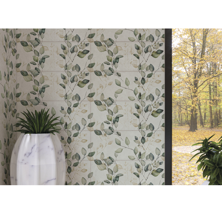 Керамическая плитка ALURE WHITE 30X75X8 Поверхность: Матовая (NCR04241)