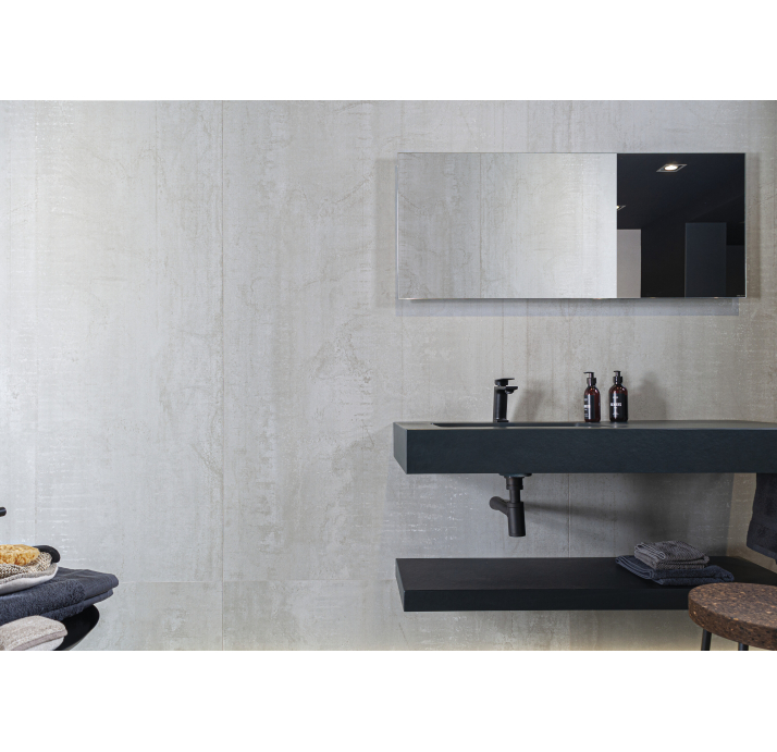 Керамическая плитка METAL SILVER 120X260X6 Поверхность: Матовая (NCR05901)