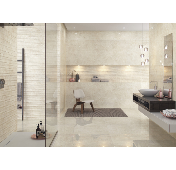 Керамическая плитка CREMA MARFIL 30X90X10,8 Поверхность: Полированная (NCR04796)