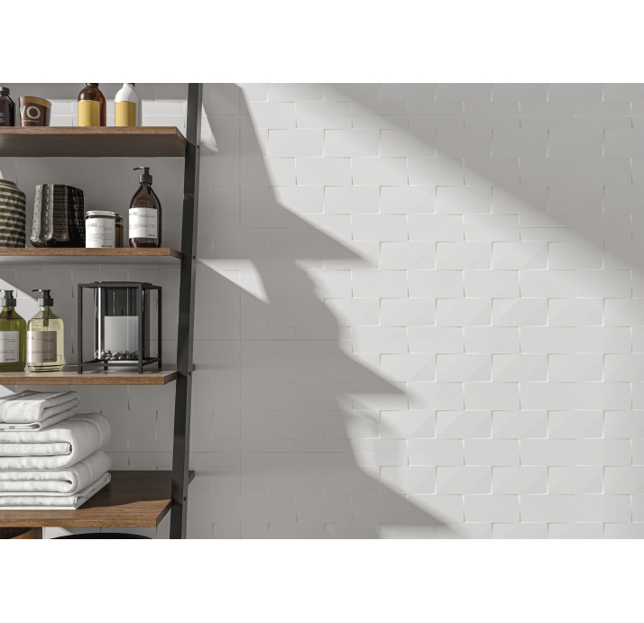 Керамическая плитка GLACIAR WHITE 30X90X8,7 Поверхность: Матовая (NCR05256)