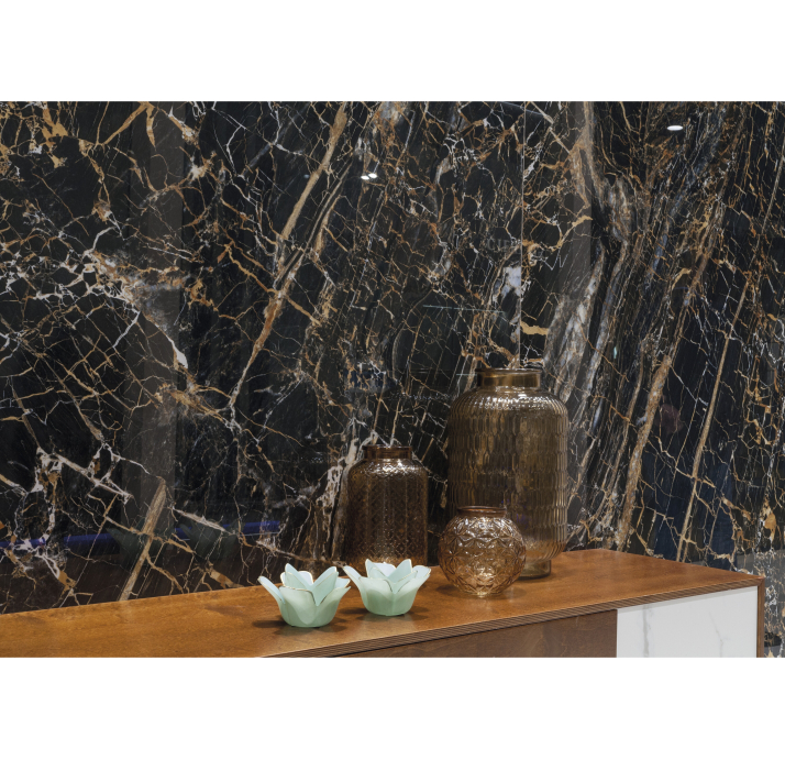 Керамическая плитка GOLDEN BLACK 60X120X10,5 Поверхность: Полированная (NCR05280)