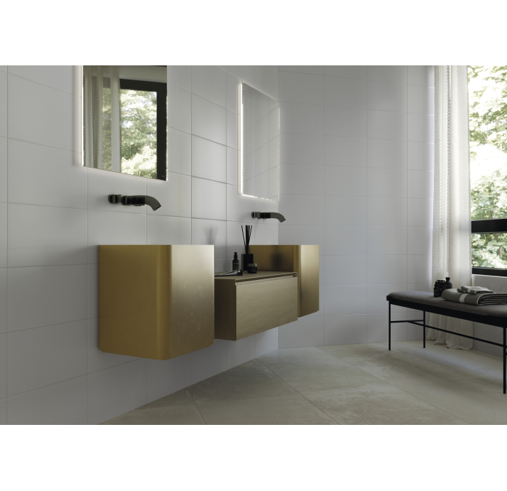 Керамическая плитка BLANCO WHITE 25X50X9,5 Поверхность: Матовая (NCR04458)