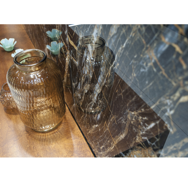 Керамическая плитка GOLDEN BLACK 120X120X10,2 Поверхность: Полированная (NCR05287)