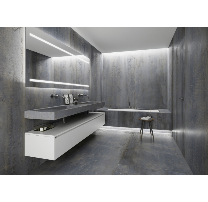 Керамическая плитка METAL IRON 60X120X9 Поверхность: Матовая (NCR05898)