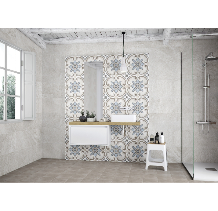 Керамическая плитка ADOBE IVORY 20X20X8,7 Поверхность: Матовая (NCR04164)