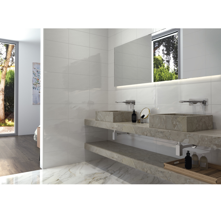 Керамическая плитка BLANCO WHITE 10X10X8,7 Поверхность: Полированная (NCR04448)