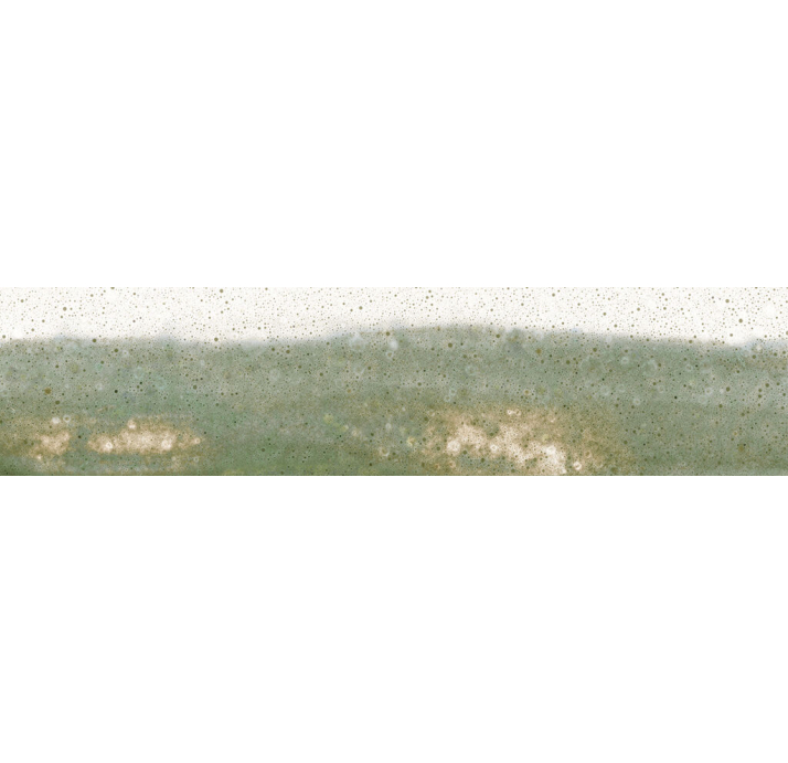 Керамическая плитка BOUBLES GREEN 6X25X8,7 Поверхность: Полированная (NCR04548)