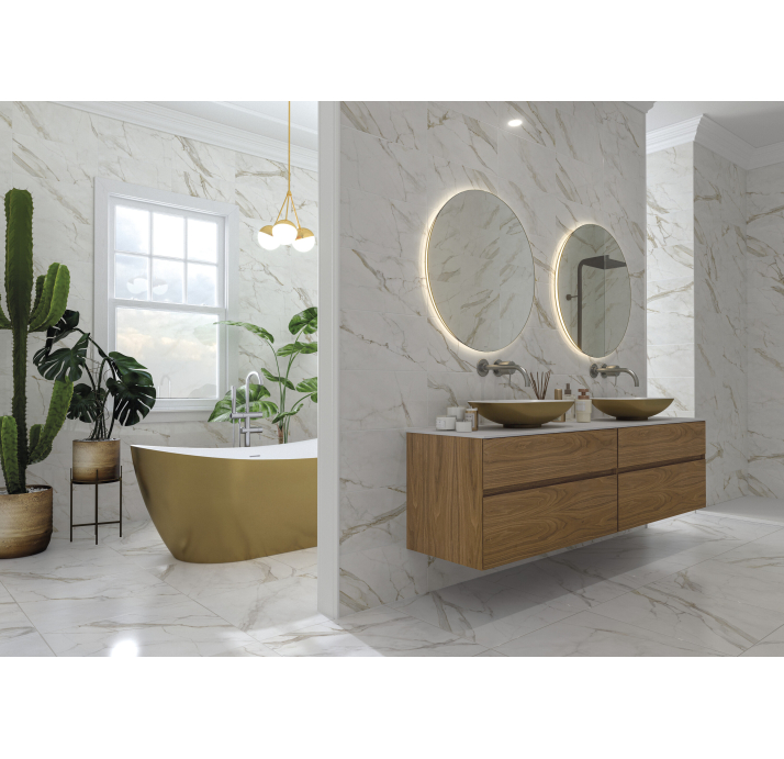 Керамическая плитка FREYA GOLD 25X50X7,2 Поверхность: Полированная (NCR05167)