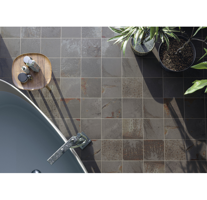 Керамическая плитка BLAZE Антрацитовая 20X20X8,5 Поверхность: Матовая (NCR04468)