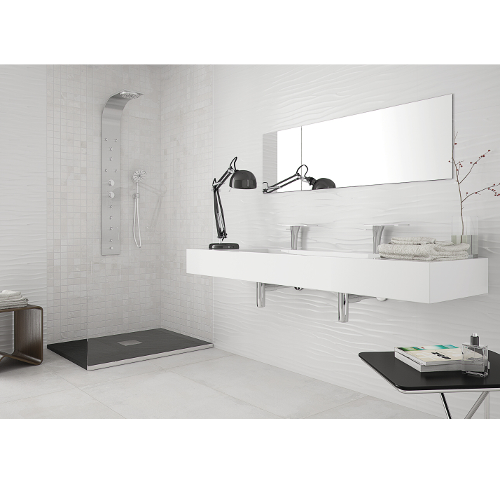 Керамическая плитка GLACIAR WHITE 30X90X10,8 Поверхность: Матовая (NCR05234)