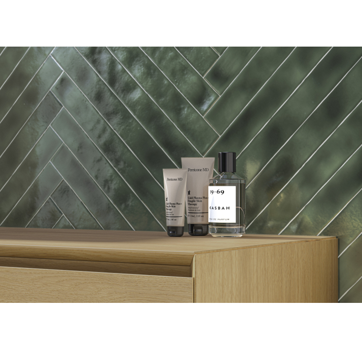 Керамическая плитка LULA GREEN 5X25X10 Поверхность: Полированная (NCR05781)
