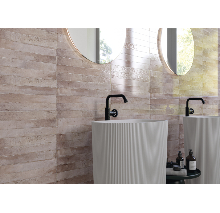 Керамогранит GENESI PINK 4,8X45X9,5 Поверхность: Полированная (NCR05221)