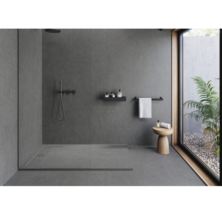 Керамическая плитка ACRON Антрацитовая 30X60X7 Поверхность: Матовая (NCR04075)