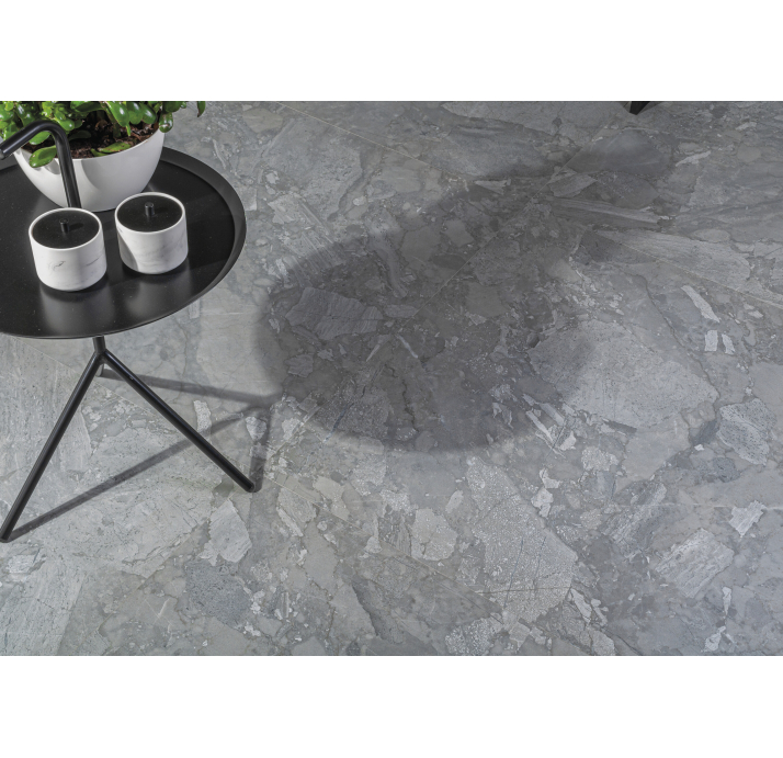 Керамическая плитка KUARTZ Антрацитовая 60X120X9 Поверхность: Матовая (NCR05698)