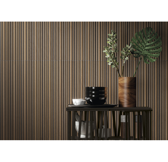 Керамическая плитка DURST Антрацитовая 60X120X8,2 Поверхность: Матовая (NCR05031)