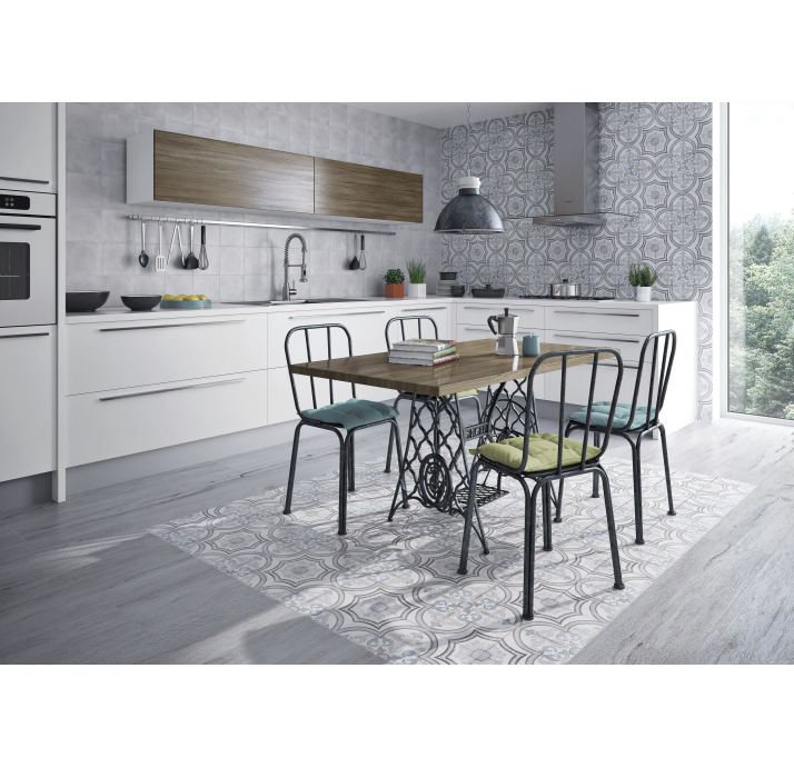 Керамическая плитка ADOBE WHITE 20X20X8,6 Поверхность: Матовая (NCR04155)