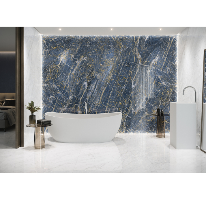 Керамическая плитка GOLDEN BLUE 60X120X10,5 Поверхность: Полированная (NCR05281)