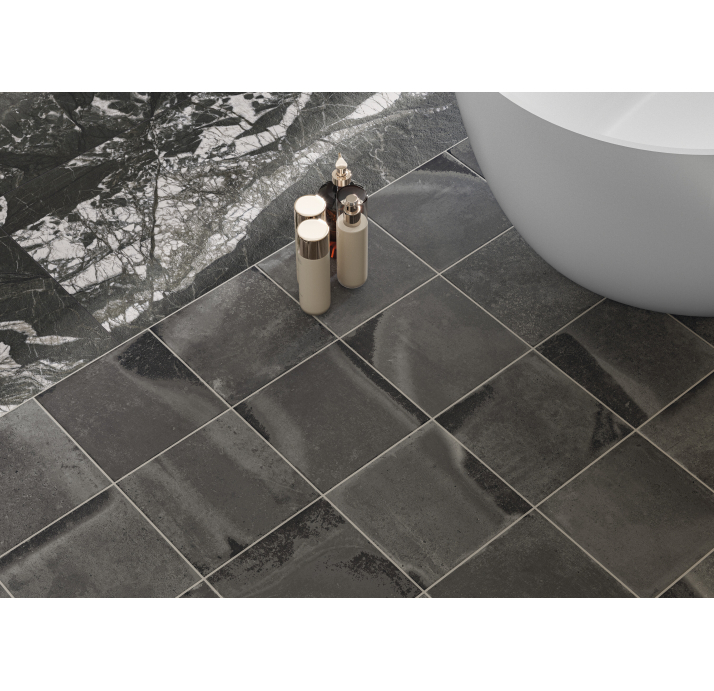 Керамическая плитка BECK GRAPHITE 6X25X8,7 Поверхность: Матовая (NCR04423)