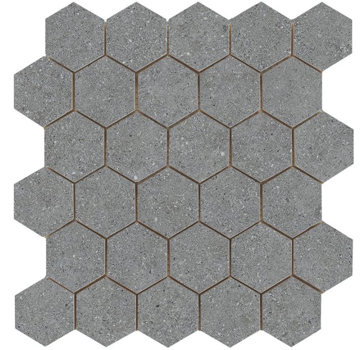 Керамическая плитка GRANITE Антрацитовая 26X27X9 Поверхность: Матовая (NCR05354)