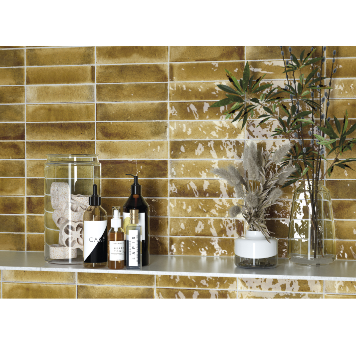 Керамическая плитка JAZBA YELLOW 6X24,6X8,4 Поверхность: Полированная (NCR05501)